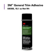 3M™ General Trim Adhesive, 08088, 18.1 oz Net Wt