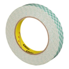 3M™ Double Coated Tape, 410M, white, 5 mil (0.13 mm), 3/4 in x 36 yd (2 cm x 33 m)
