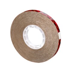 Scotch® ATG Adhesive Transfer Tape, 969, clear, 5 mil (.12 mm), 0.25 in x 18 yd (6.35 mm x 16.45 m)