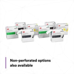 Non-perforated options also available
