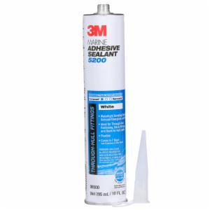 3M™ Marine Adhesive Sealant 5200, White, 295 mL Cartridge, 12/Caseimage