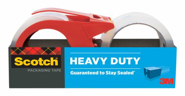 Scotch Heavy Duty Shipping Packaging Tape 3850-21RD-3GC