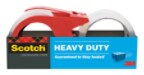 Scotch® Shipping Packaging Tape, Heavy Duty, 3850-2-1RD-DC, 2pk