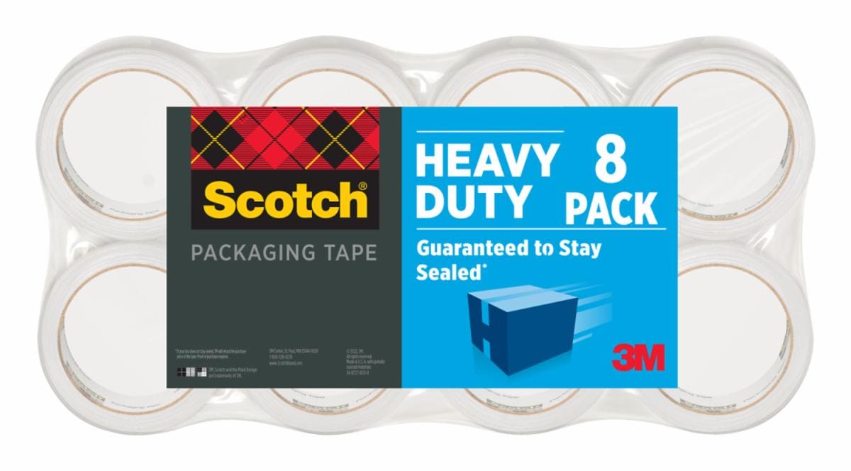 Scotch Heavy Duty Shipping Packaging Tape 3850-40-8-6GC