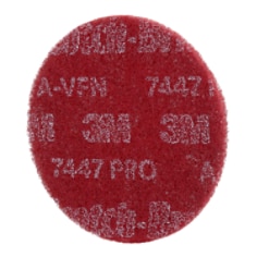 A Scotch-Brite™ PRO Disc, 7447, A VFN, 5 in x NH (12.7 cm x NH)