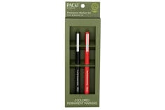 Packt by Scotch™ Marker Set (2-pack), pktd-mk, red, black