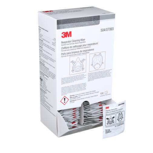 3M™ Respirator Cleaning Wipe - 100/Box, 5 box/case