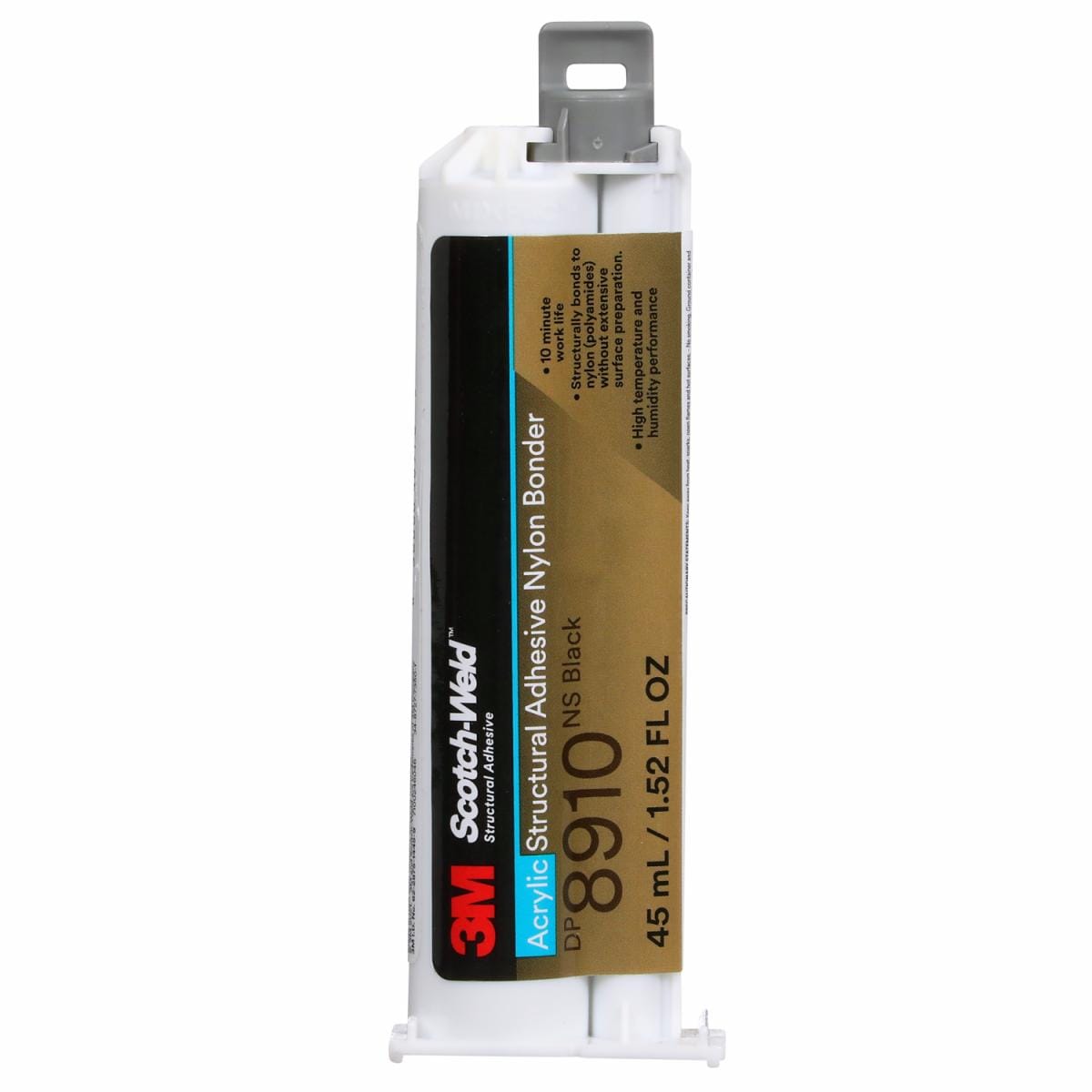 3M™ ScotchWeld™ Nylon Bonder Structural Adhesive DP8910NS, Black, 45