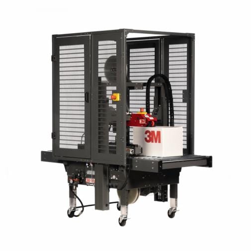 3M-Matic™ Case Sealer 8000r Operator Side Angled with box Image