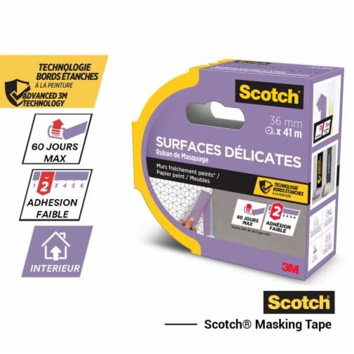 3M 2080EL-48E ScotchBluePainters Ruban De Masquage Pour