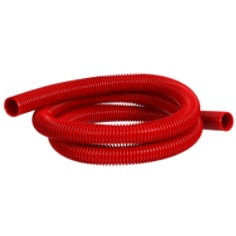 A 3M Random Orbital Sander Vacuum Hose 28301, Red, 1 in x 6 ft