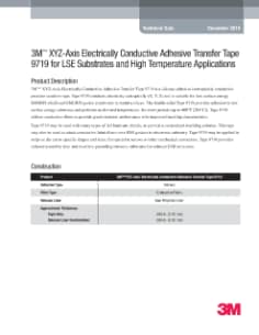 3M(TM) Electrically Conductive Adhesive Transfer Tape 9719