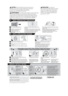 Command™ Large Bath Hook Instructions