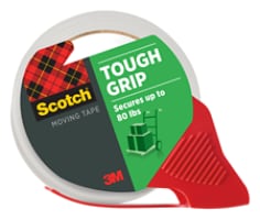 Scotch® Tough Grip Packaging Tape, 3500-rd-36gc, 1.88" x 54.6 YD with dispenser