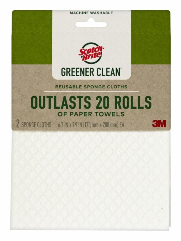 Scotch-Brite Greener Clean Sponge Cloth 9055-ST
