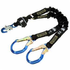 3M™ DBI-SALA ShockWave Arc Flash 100% Tie-Off Stretch Web Shock-Absorbing Lanyard 1246525, 6 ftimage