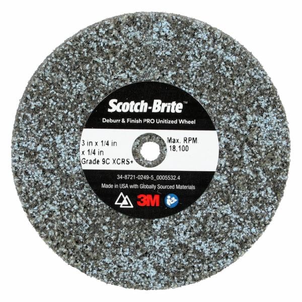 Scotch-Brite Deburr & Finish PRO Unitized Wheel