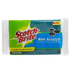 Scotch-Brite™ Non Scratch Blue Scratch Scourers 2/Pack - CFIP