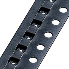 A reel of 3M Polycarbonate Carrier 3000 Omega tape, 8mm width