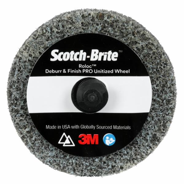 Scotch Brite Roloc Deburr & Finish PRO Unitized Wheel