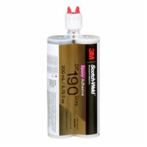 3M™ Scotch-Weld Epoxy Adhesive DP190, Gray, 200 mL Duo-Pak, 12 Pack/Case image 3M™ Scotch-Weld Epoxy Adhesive DP190, Gray, 200 mL Duo-Pak, 12 Pack/Caseimage