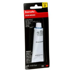 A tube of Bondo Cream Hardener, 0.75 oz