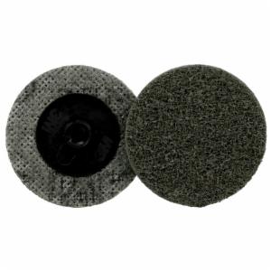 Scotch-Brite Roloc Surface Conditioning Disc, SC-DS, SiC Super Fine, TS, 2 in, 50/Carton, 200 ea/Caseimage