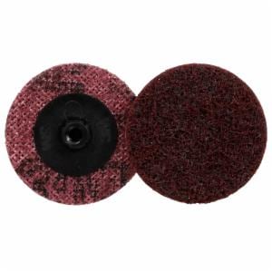 Scotch-Brite Roloc SC Surface Conditioning Disc, SC-DS, A/O Medium, TS, 2 in, 50/Carton, 200 ea/Caseimage