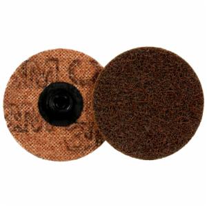Scotch-Brite Roloc Surface Conditioning Disc, SC-DS, A/O Coarse, TS, 3 in, 25/Carton, 100 ea/Caseimage