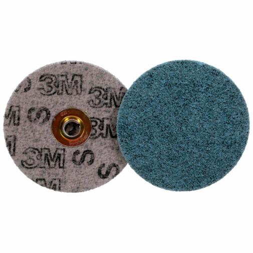 A Scotch-Brite Light Grinding and Blending Disc, GB-DN, Super Duty A Coarse, TN Quick Change, 5 in