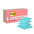 Post-it® Dispenser Pop-up Notes, 3 in x 3 in, Poptimistic Collection, 12 Pads/Pack, 100 Sheets/Pad
