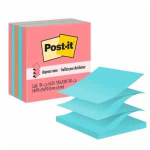 Post-it Dispenser Pop-up Notes 3301-5AN, 3 in x 3 in, 100% PEFC, SGSCH-PEFC-COC-110078image