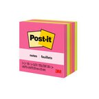Post-it® Notes, 4 in. x 4 in., Poptimistic Collection, 5 Pads/Pack, 90 Sheets/Pad