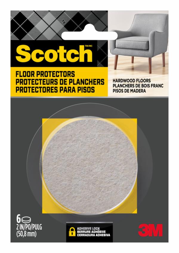 Scotch Round Felt Pads SP807-NA