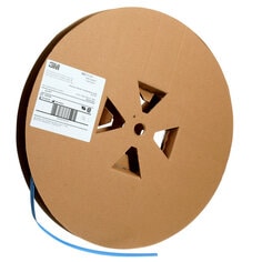 3M Heat Shrink Thin-Wall Tubing FP-301-3/8-Blue-200`: 200 ft spool length