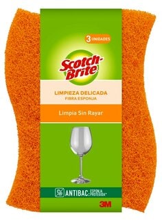 Scotch-Brite® Non Scratch sponge 3/Pack C&C - Front