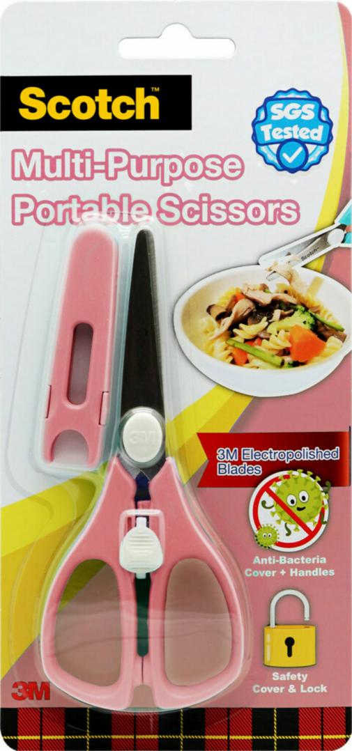 3M™ Scotch® Portable Food Scissors MT-150, Pink, 36 Each/Case