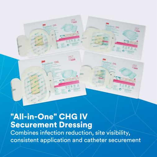 3M Tegaderm CHG Chlorhexidine Gluconate I.V. Securement Dressing | 3M  South Africa