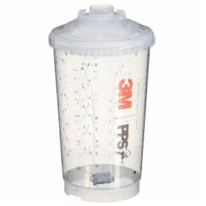 3M™ PPS Series 2.0 Vented Spray Cups Kit 26264, Large (32.1 fl oz, 950 ml), 200 Micron Filter, 1 Kit/Caseimage
