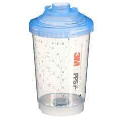 Midi sized PPS Vented Spray Cups Kit with 125 Micron Filter