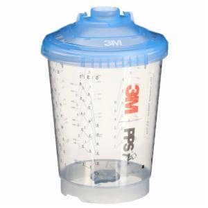 3M™ PPS Series 2.0 Vented Spray Cups Kit 26163, Standard (23.7 fl oz, 700 ml), 125 Micron Filter, 1 Kit/Caseimage