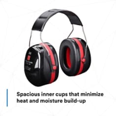 3M™ PELTOR™ Optime™ III Headband Format Earmuff H540A, Utility-Design