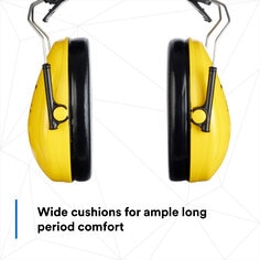 3M™ PELTOR™ Optime™ I Helmet Attach Earmuff H510P3GS/E, Comfort