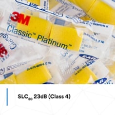3M™ E-A-R™ Classic™ Platinum™ Earplugs 310-4003, Uncorded, Certification