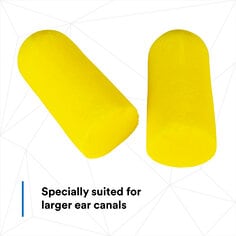 3M™ E-A-R™ TaperFit™ 2 Earplugs 312-1221, Uncorded, Large, Utility-Design