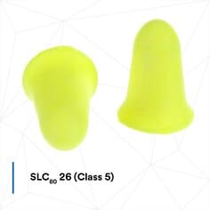 3M™ E-A-Rsoft™ FX™ Earplugs 312-1261, Uncorded, Certification