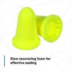 3M™ E-A-Rsoft™ FX™ Earplugs 312-1261, Uncorded, Utility-Sealing