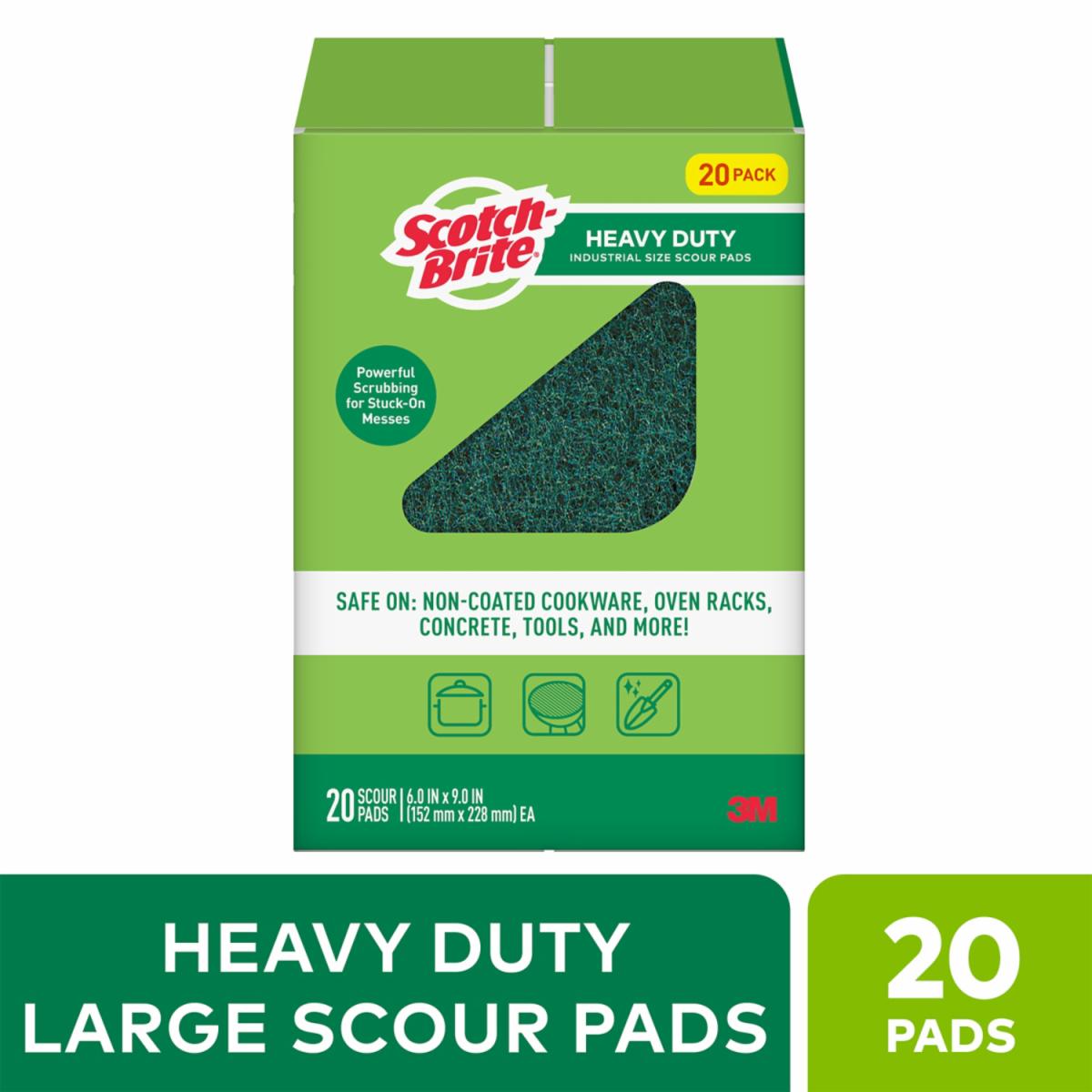 Scotch-Brite Heavy Duty Scour Pad 220-6X9-3L