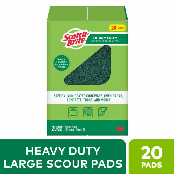 Scotch-Brite Heavy Duty Scour Pad 220-6X9-3L
