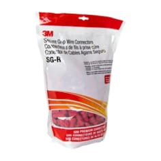 3M Secure Grip Wire Connector SG-R BAG, Red, 3#14-2#8 AWG